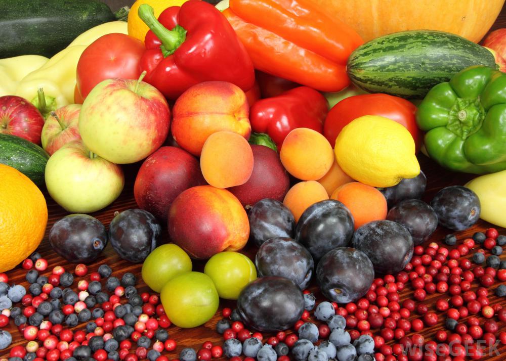 fruits vitamins and vegetables